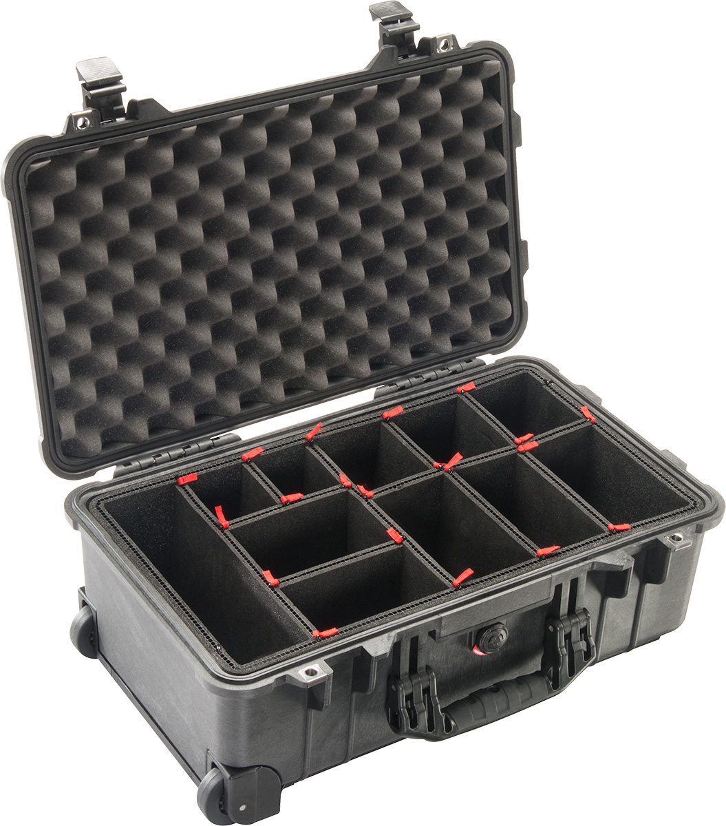 Black Peli 1525 Air Case with TrekPak for Camera
