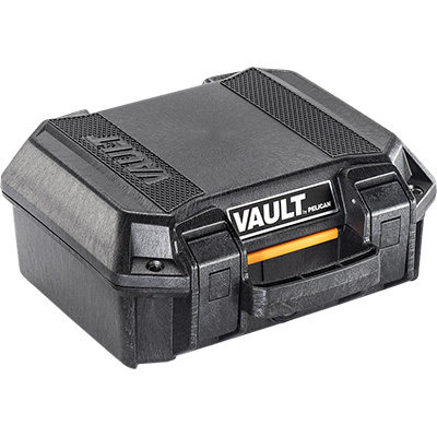 V100 Pelican Vault Case, INTERIOR (L X W X D) 11.00″ x 8.00″ x 4.50″