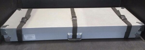 Buckles and straps banner stand case
